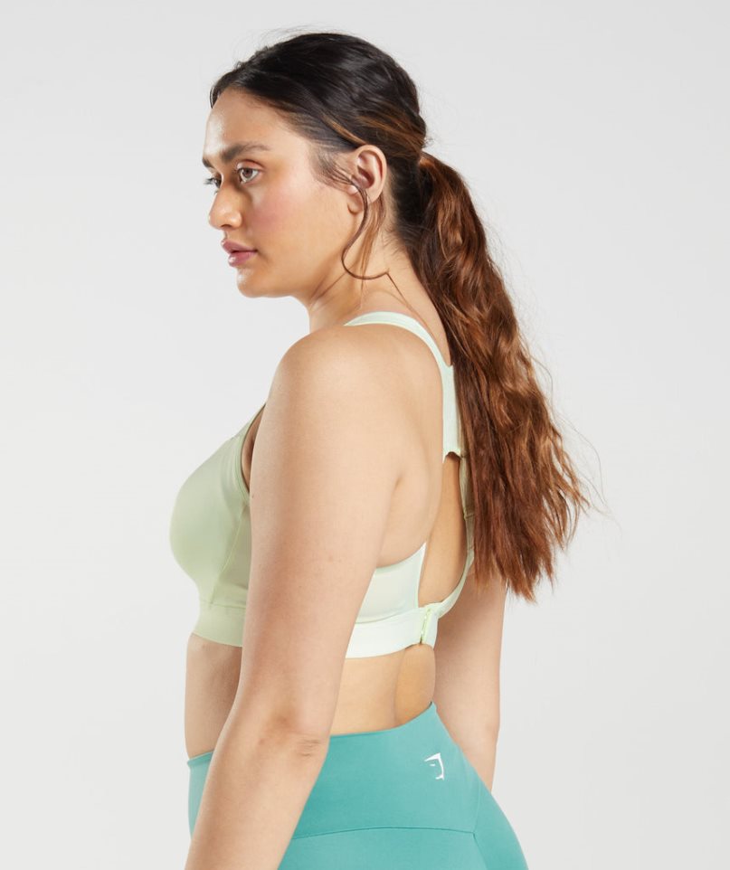 Women's Gymshark Open Back Sports Bra Mint | NZ 7YMFKU